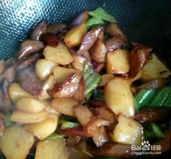 一道好吃美味（地三鲜）