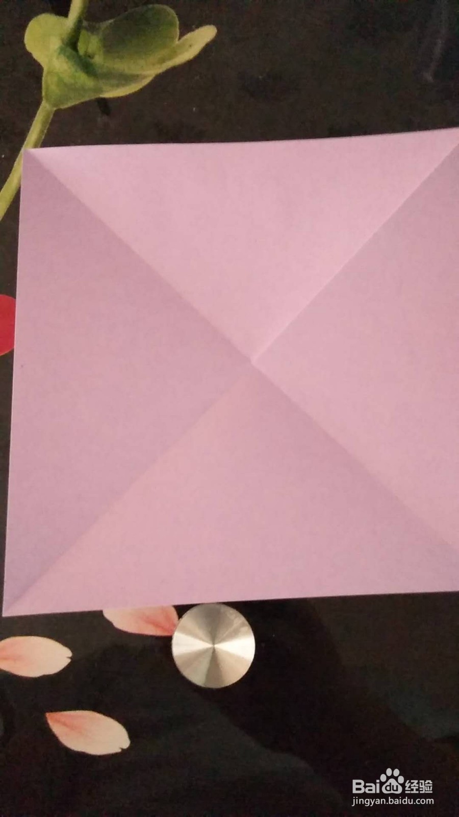 折纸蝴蝶结的简单裁折方法