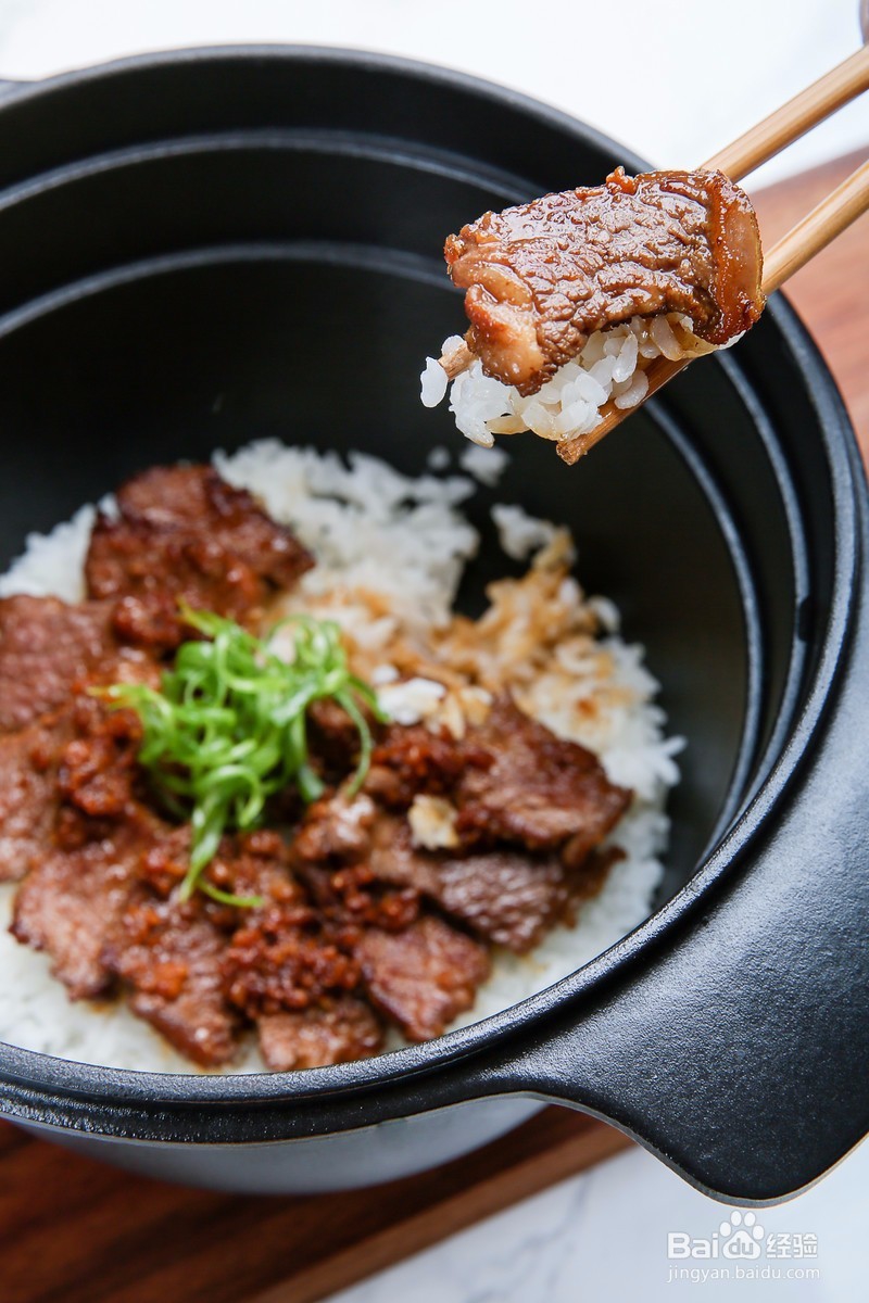 蒜香奶油牛小排丼饭2人份