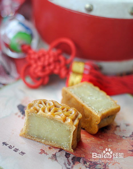 小儿补气养血栗蓉月饼的做法