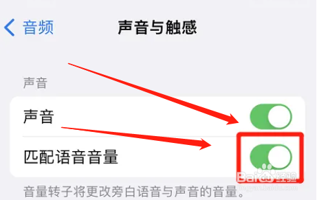怎么启用匹配iphone语音音量功能
