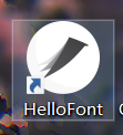 HelloFont如何切换为黑背景