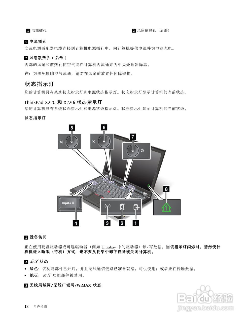 IBM(ThinkPad)X220笔记本电脑使用说明书:[4]