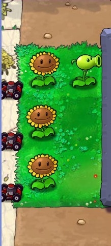 植物大战僵尸快速通关游戏攻略：[2]1-2