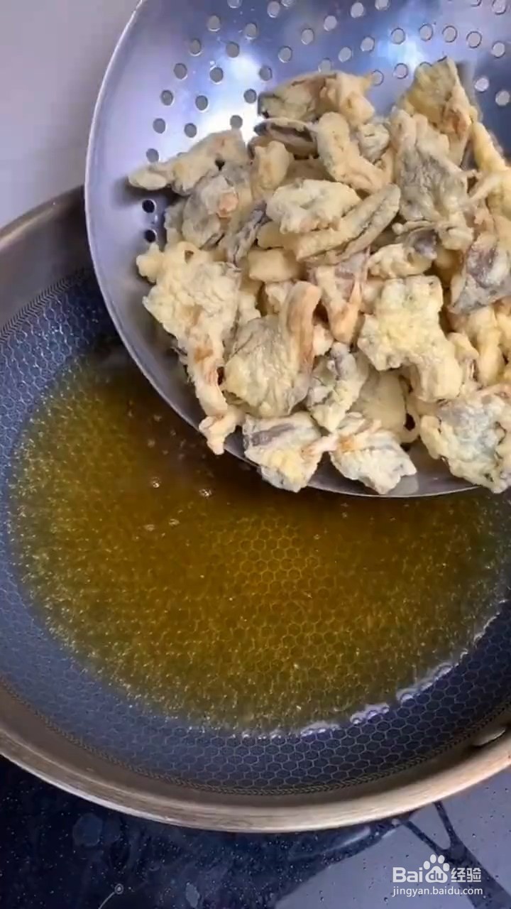 如何制作炸蘑菇