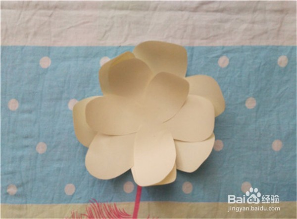 这朵栀子花竟然是纸做的?我震撼了!