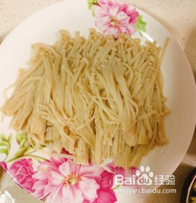 油泼金针菇的做法