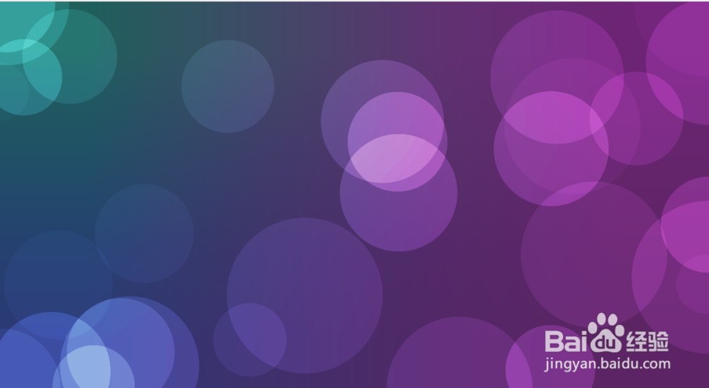 HTML5 Canvas气泡背景特效