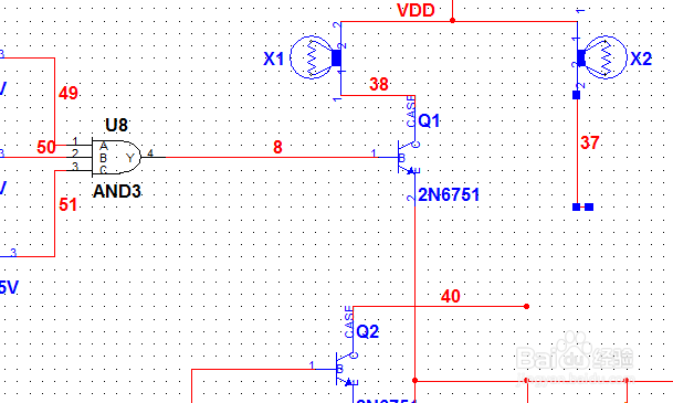 Mutisim如何放置网络标号