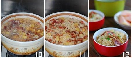 土豆腊味饭怎么做