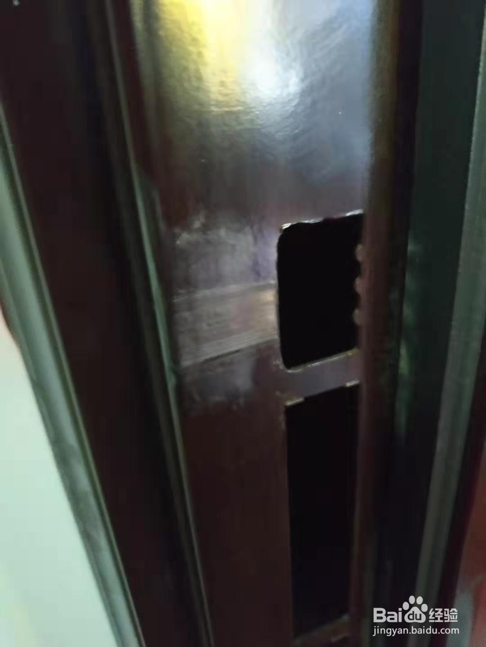 门锁的润滑方法