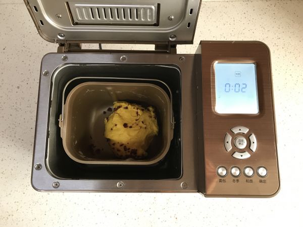 南瓜蔓越莓面包