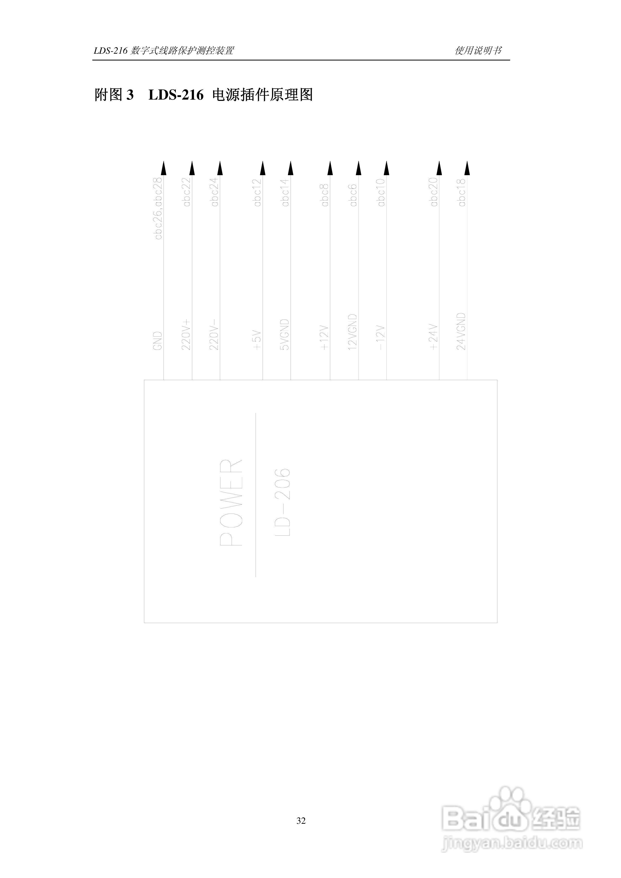 LDS-216 数字式线路保护测控装置说明书:[4]