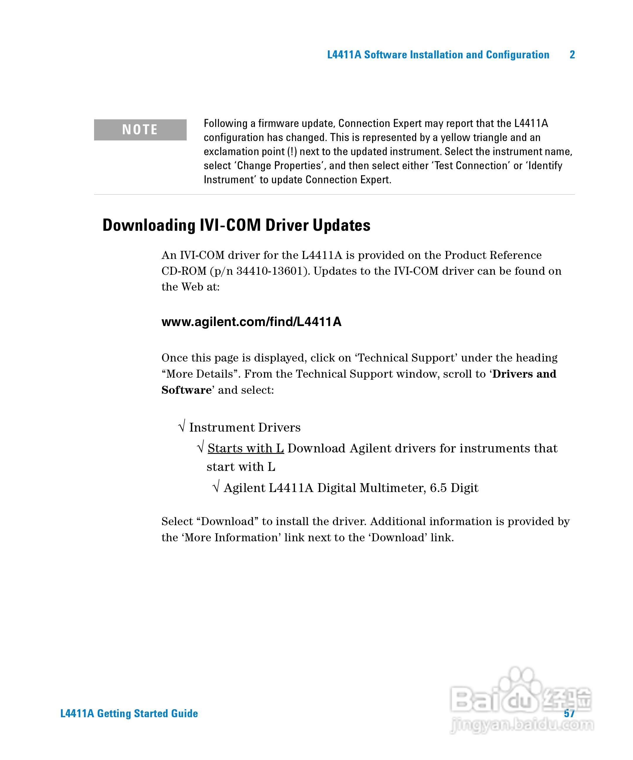 L4411A系统数位万用电表操作手册:[6]