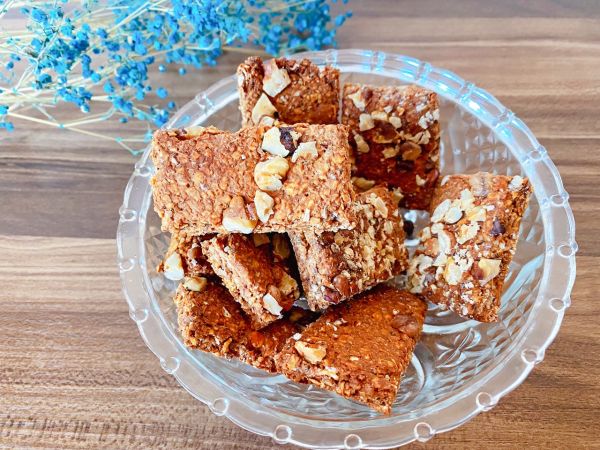 高纤低糖燕麦核桃饼