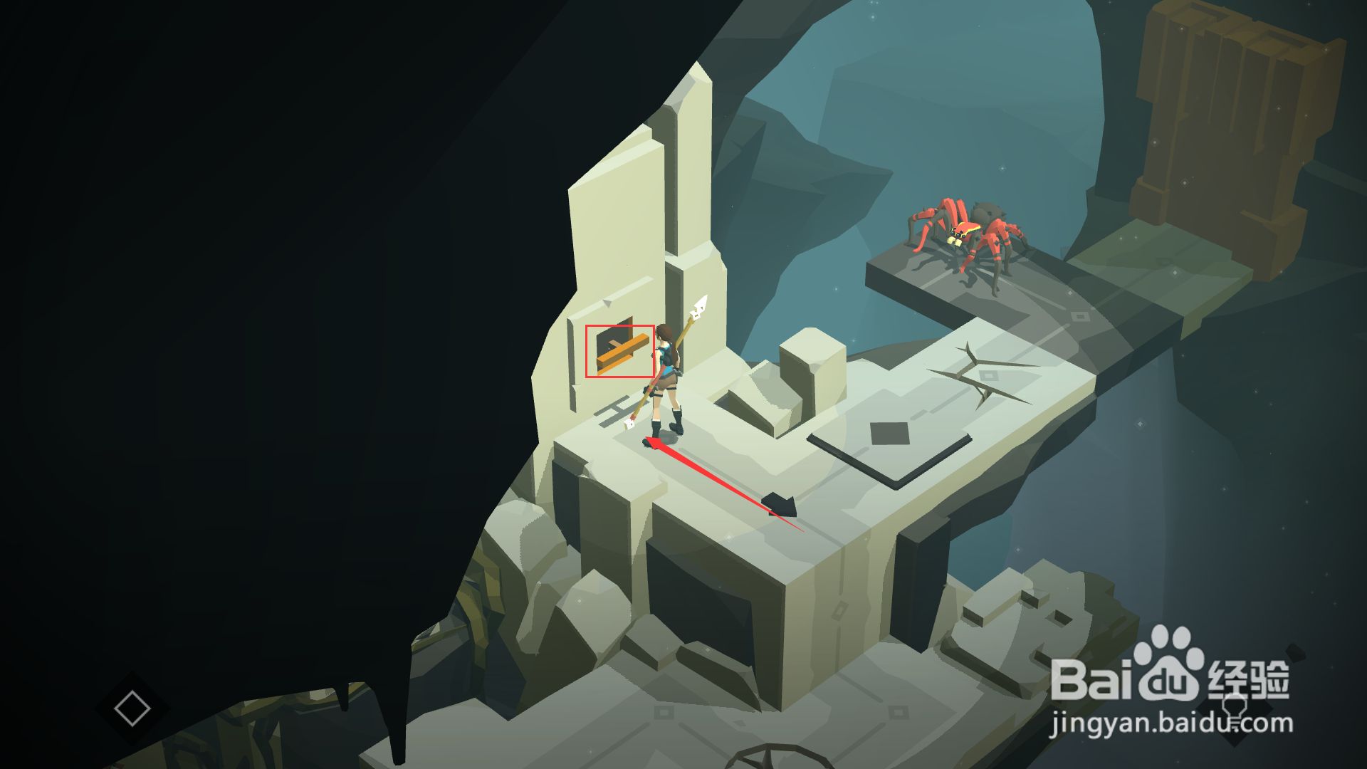 古墓丽影传说迷踪第五章第1紧闭之门关攻略