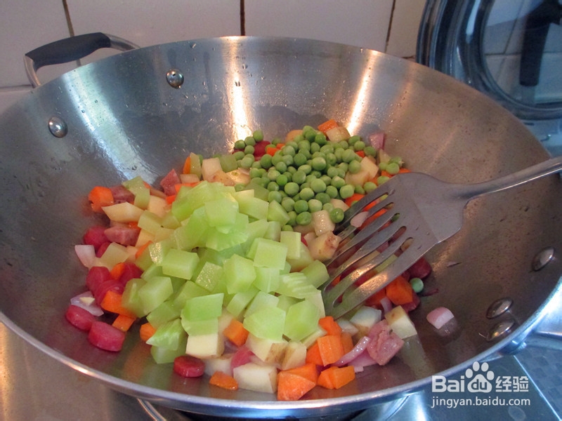 教你做简单好吃的什锦焖饭