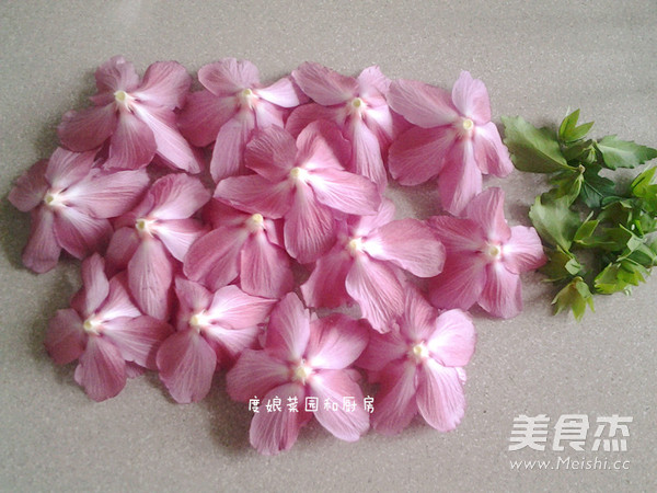 香酥木槿花的做法