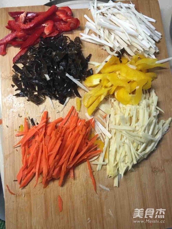 鱼香肉丝的做法