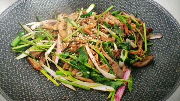 香辣孜然葱葱菇