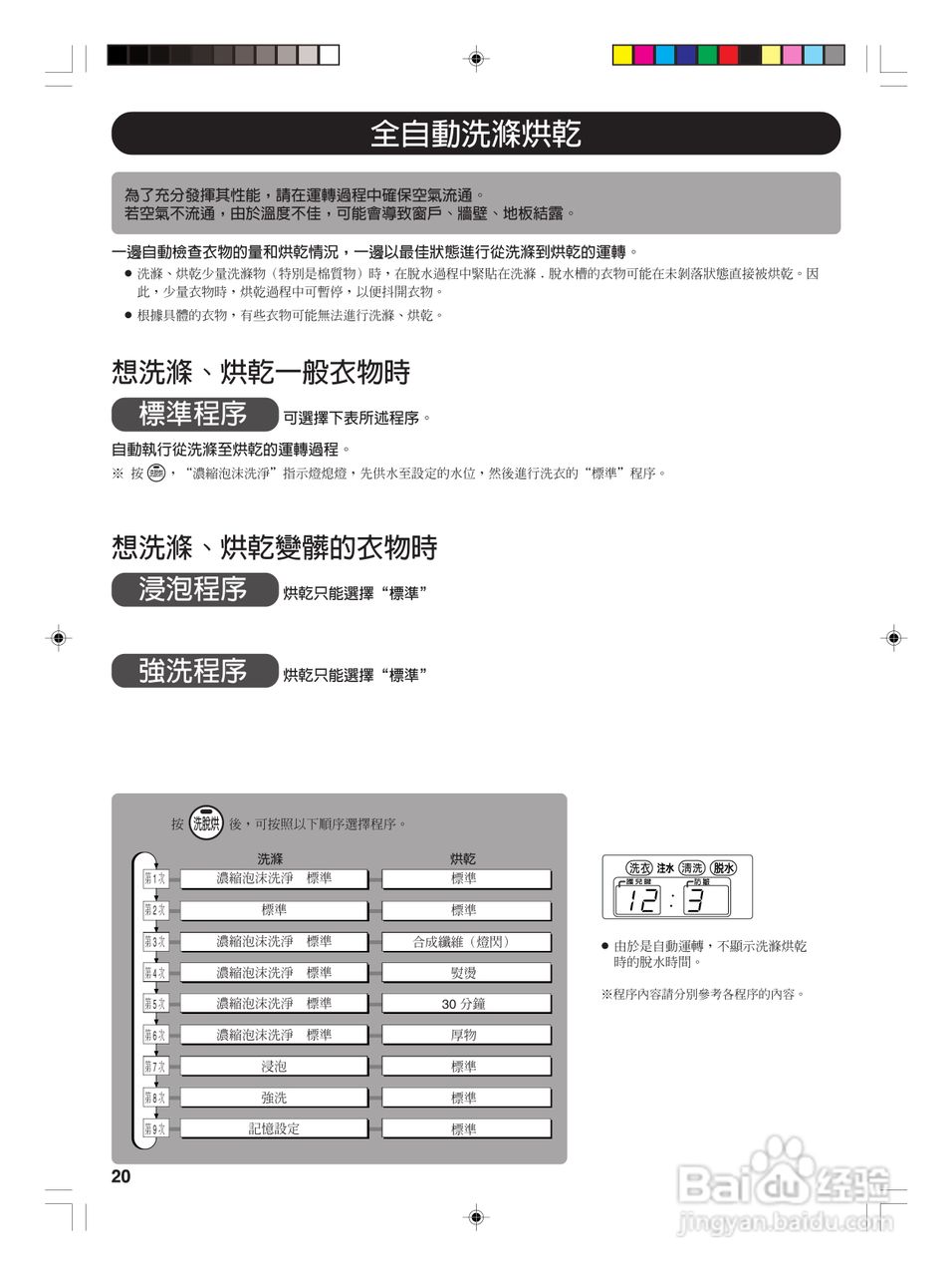 东芝AW-VB10GS全自动洗衣机使用手冊:[2]