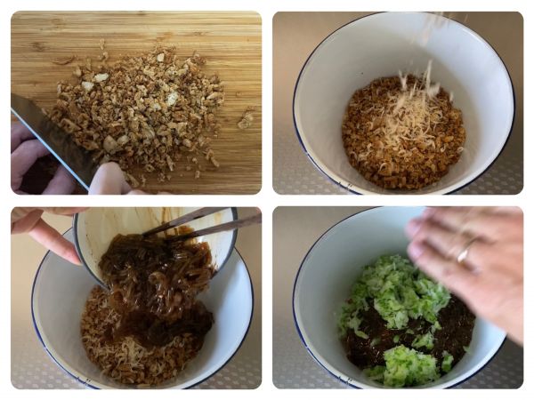 杂粮面萝卜丝蒸饺