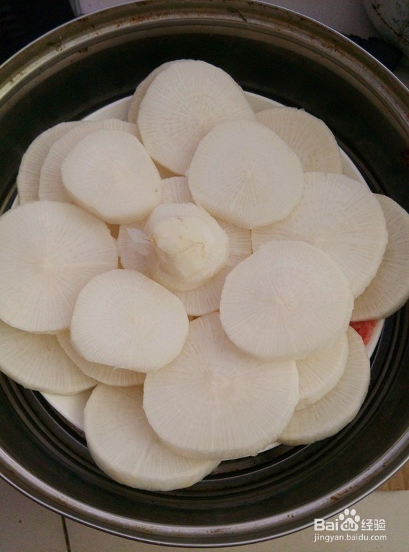 万能食物:蒸白萝卜