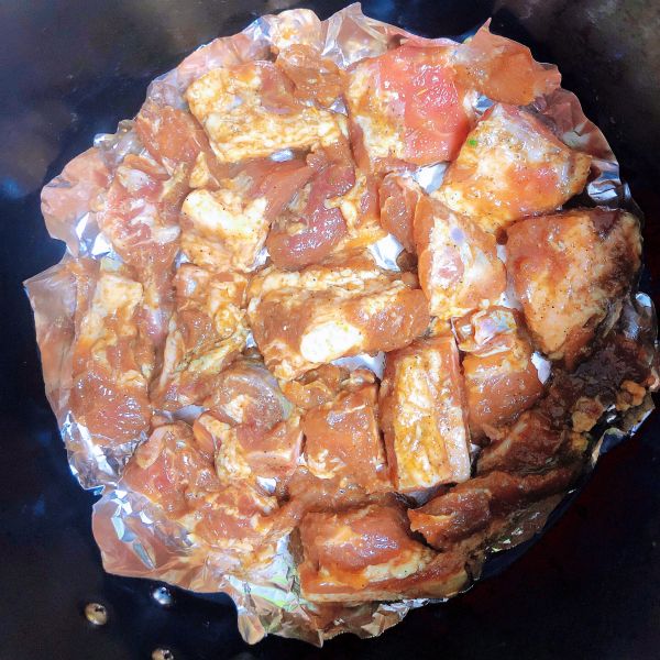 蒜香青花椒排骨