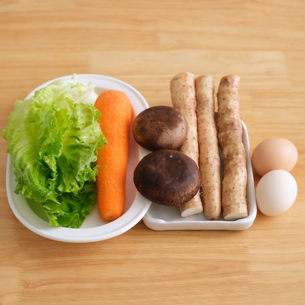 暖胃山药蔬菜粥