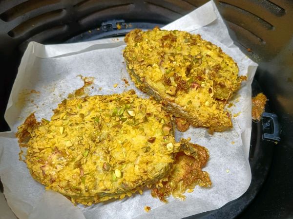 开心果脆烤鳕鱼