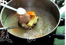 马蹄竹蔗羊腿汤