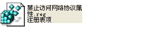 怎样禁止访问网络协议属性