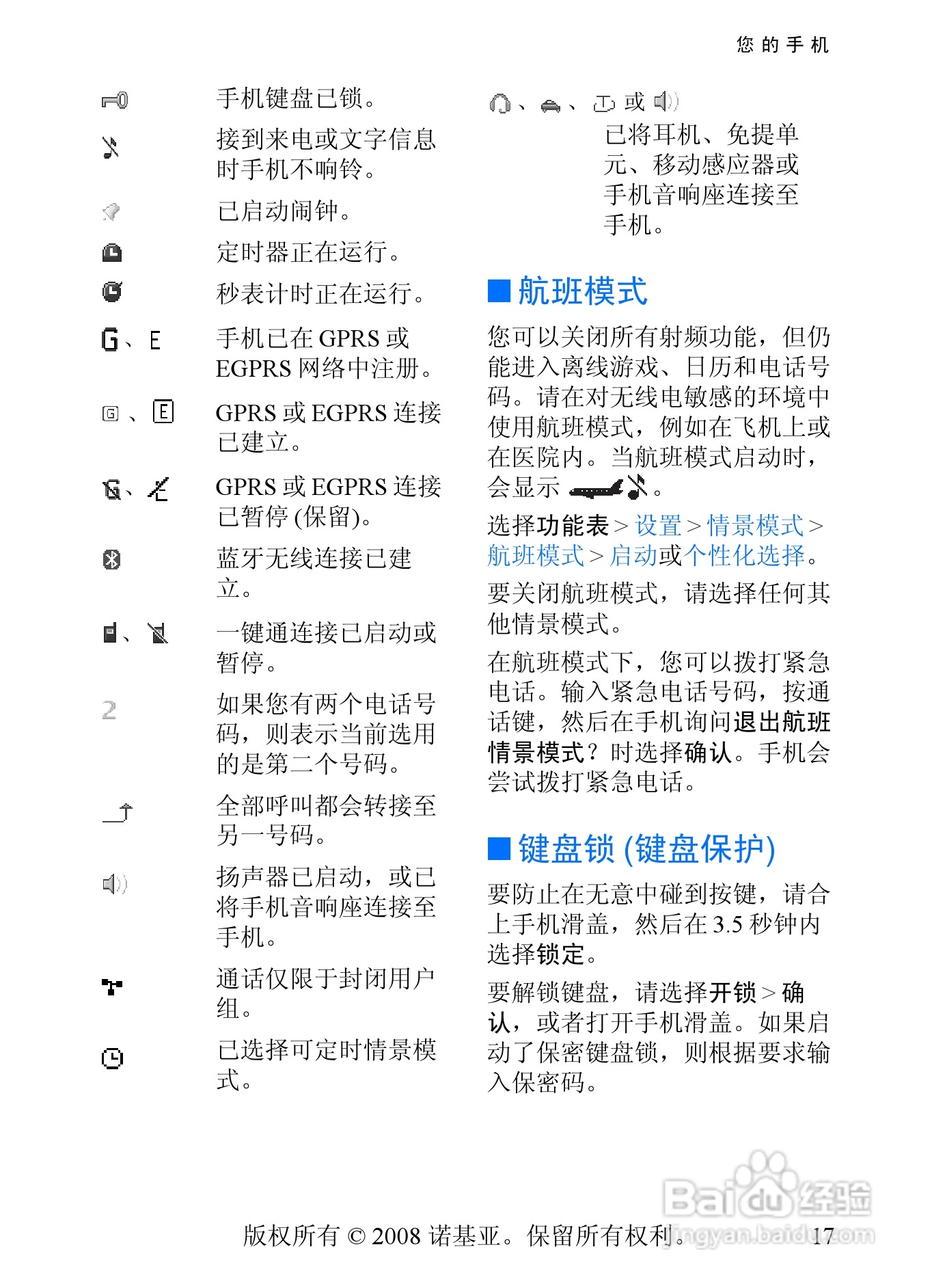 诺基亚5208手机使用说明书:[2]