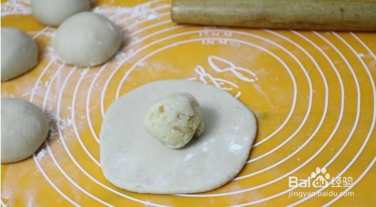椰蓉口味的山药馅饼的做法