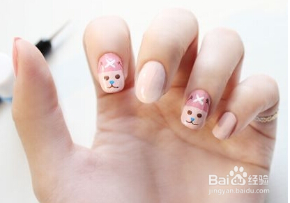 乔巴图片美甲教程