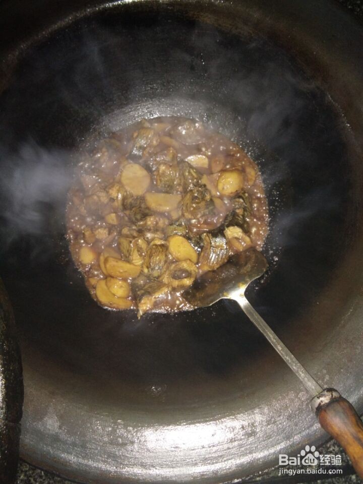农家菜——红烧泥鳅芋艿（附视频）