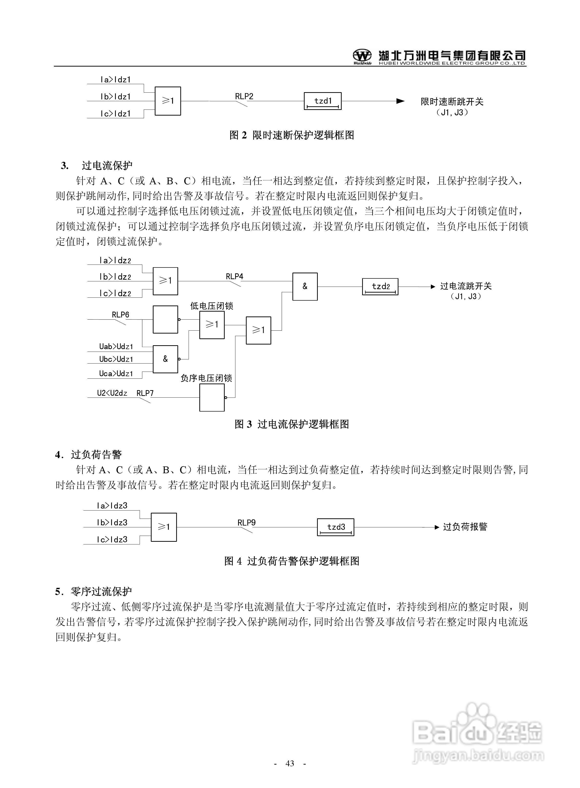 万洲WZB-2671A-5000微机母线绝缘监察装置使用说明书:[5]