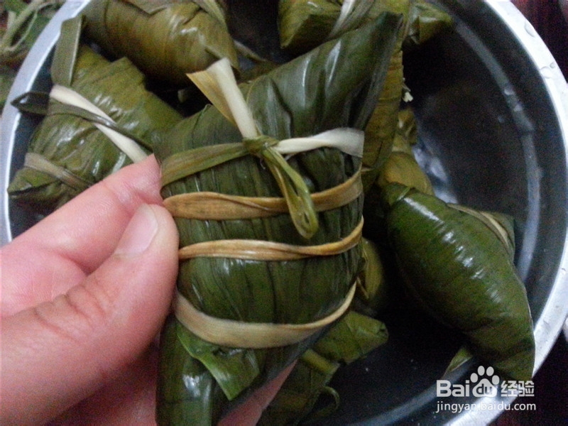 端午节——猪肉鹌鹑蛋粽子