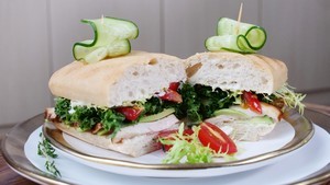 低脂三明治的做法