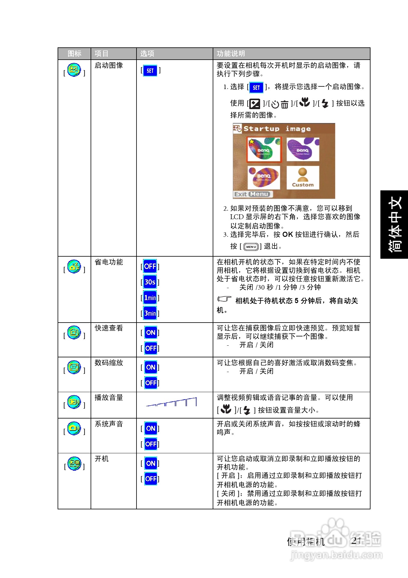 明基 DCE605数码相机说明书:[3]