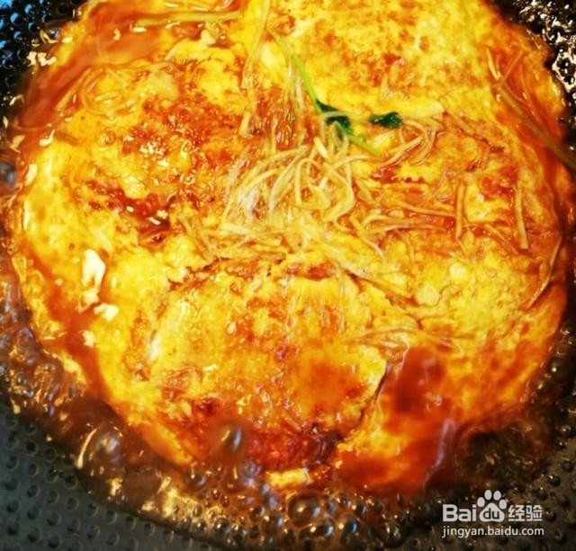 自制番茄鸡蛋饼