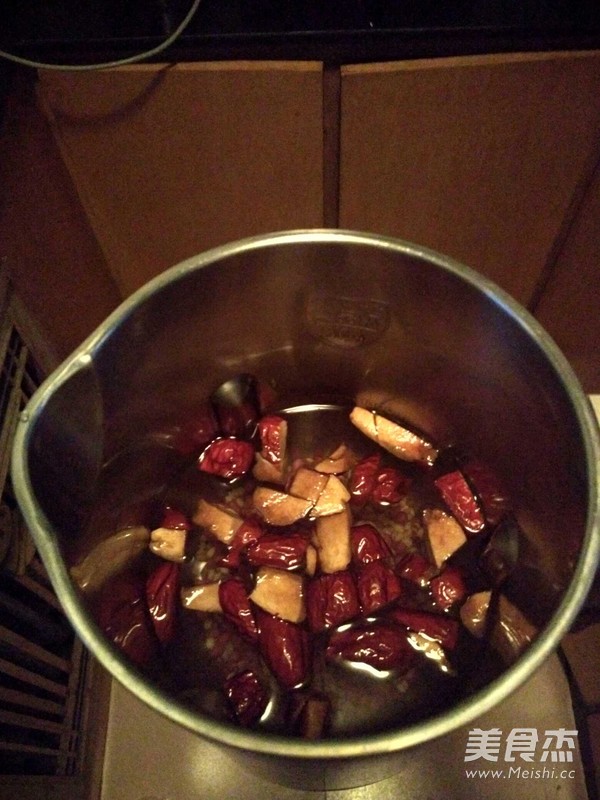 红豆红枣薏米糊