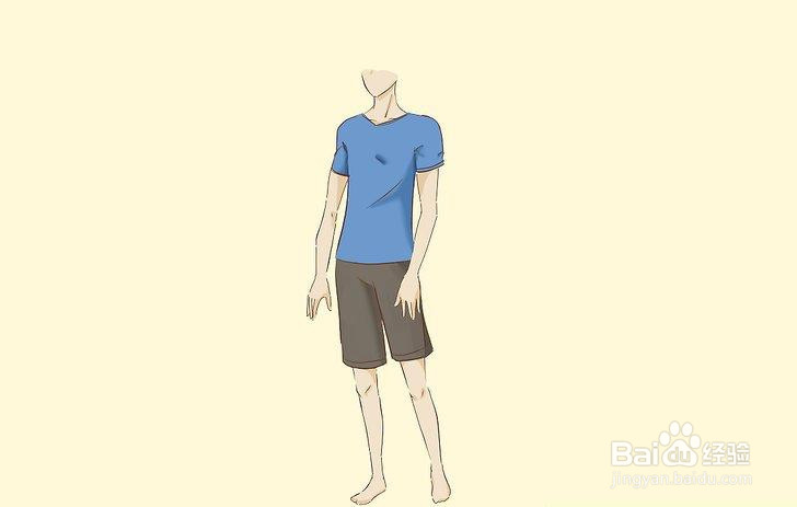 如何画一个动画体