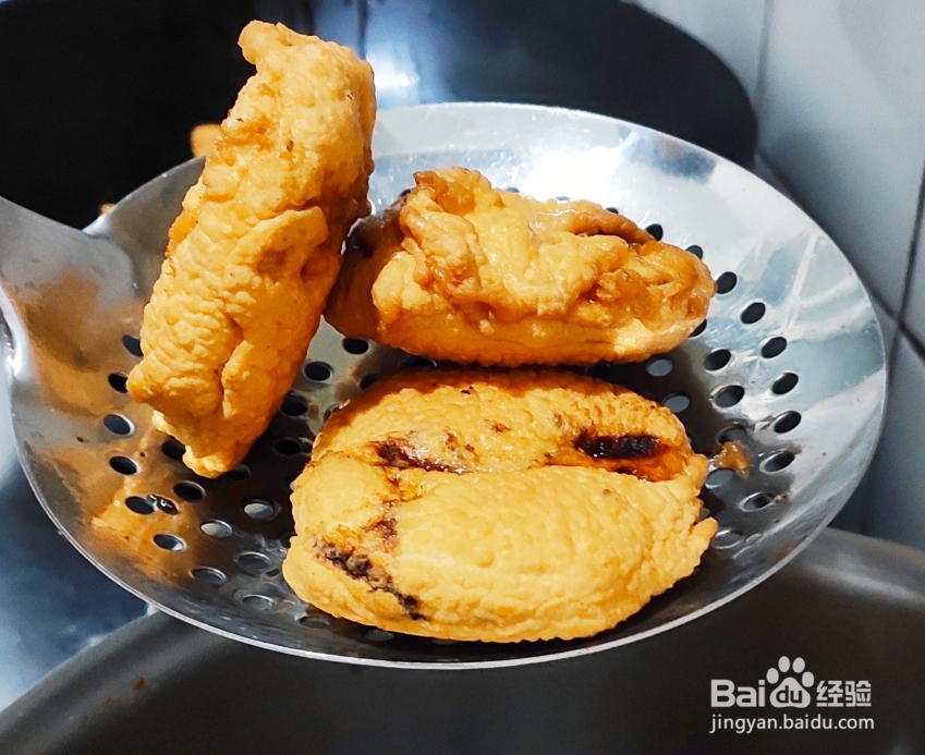 炸藕盒的家常做法