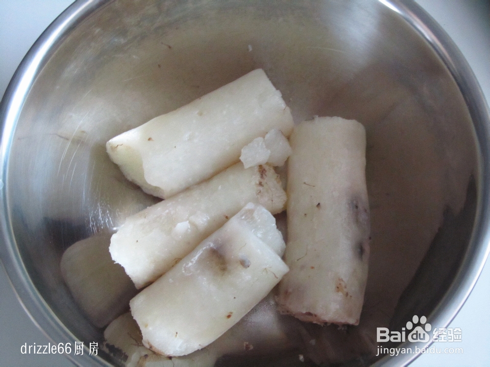 山药泥的制作和保存方法