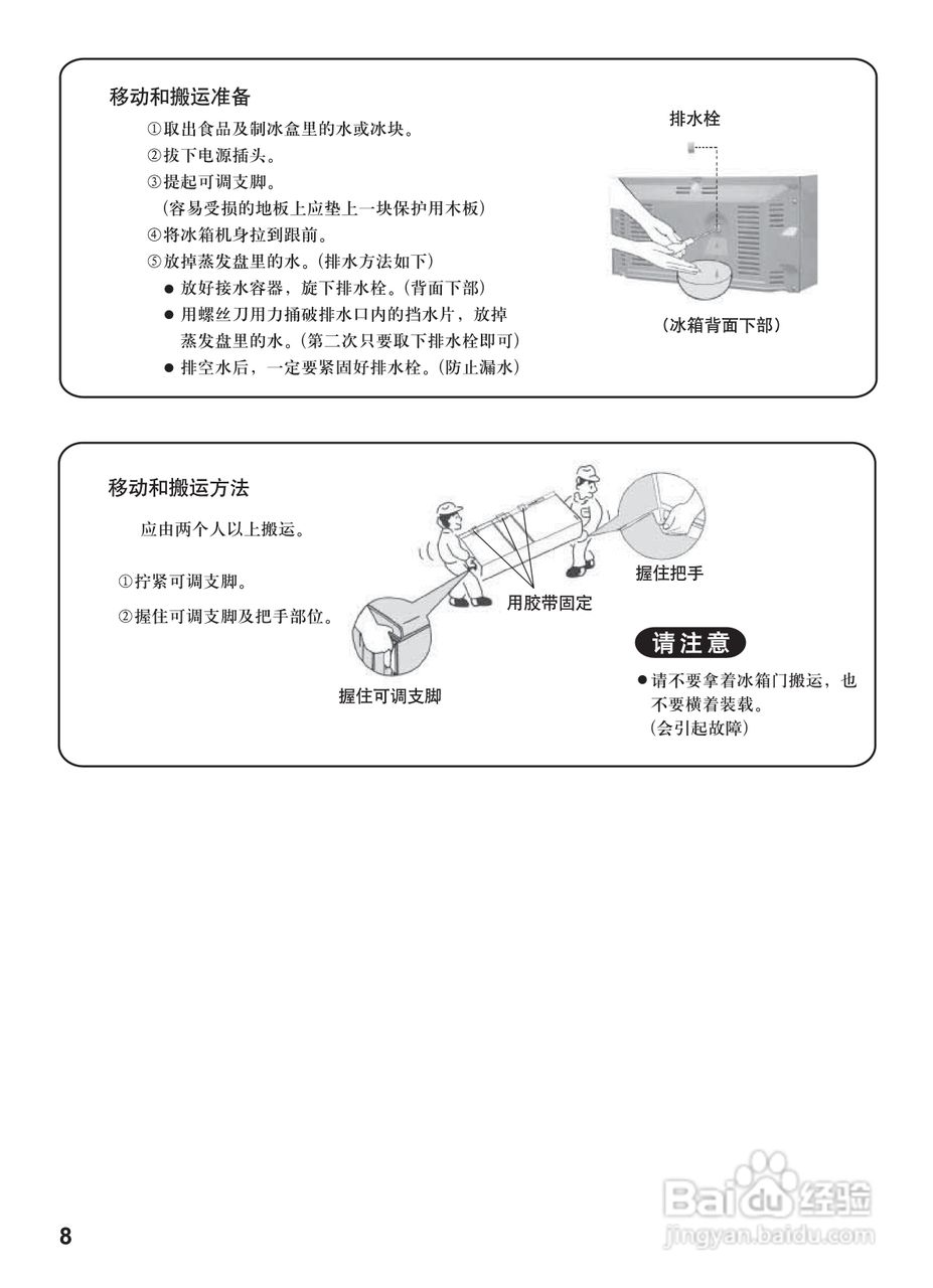 松下NR-C25WM1冰箱使用说明书:[1]