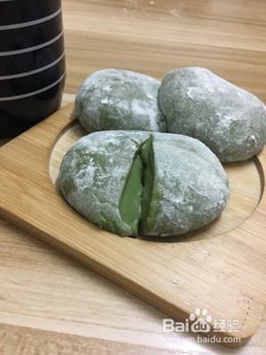 如何做爆浆抹茶麻薯