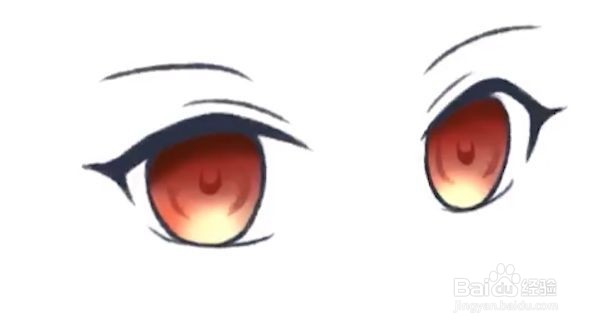 板绘眼睛怎么上色？板绘眼睛上色步骤！