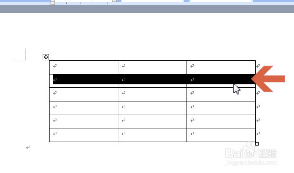 word2003怎么快速给表格隔行填充颜色
