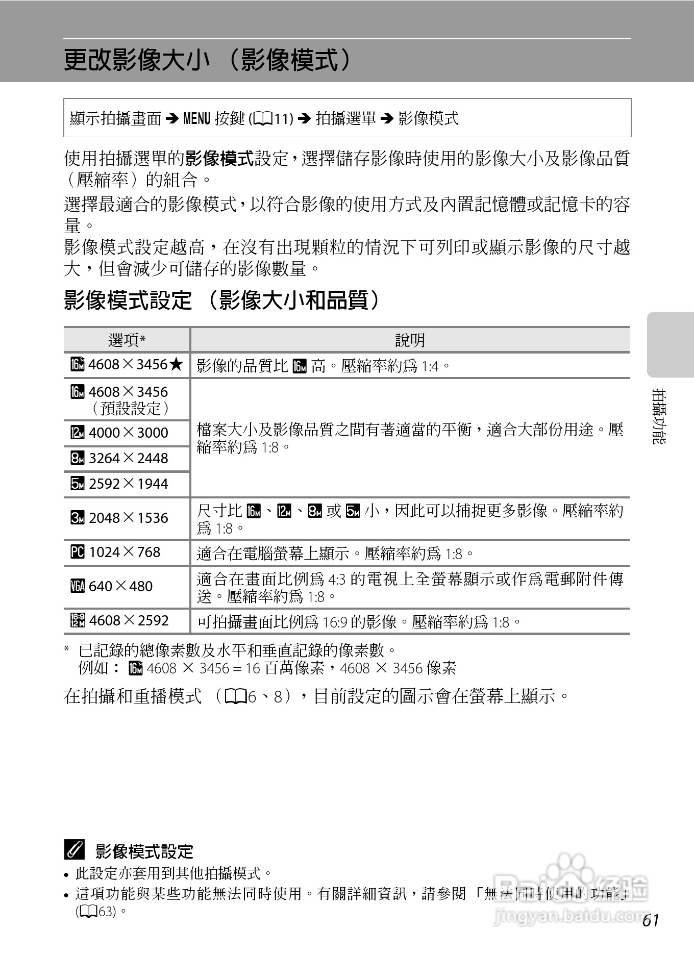 尼康COOLPIX AW100数码相机使用说明书:[9]